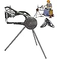 ZXMOTO Leather Sewing Machine Manual Cobbler Sewing Machine Dual Nylon Line Shoe Repair Sewing Machine