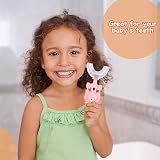 Fantasyon 3 Pack U-Shaped Kids Toothbrushes Food Grade Silicone 2-6 Years view 7