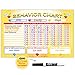 Shic Magnetic Dry Erase Behavior Chore Chart with Marker for Kids, 11-Inch x 17-Inch