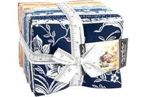 Moda Fabrics Denim & Daisies Fat Quarter Bundle by Fig Tree Co 35380AB