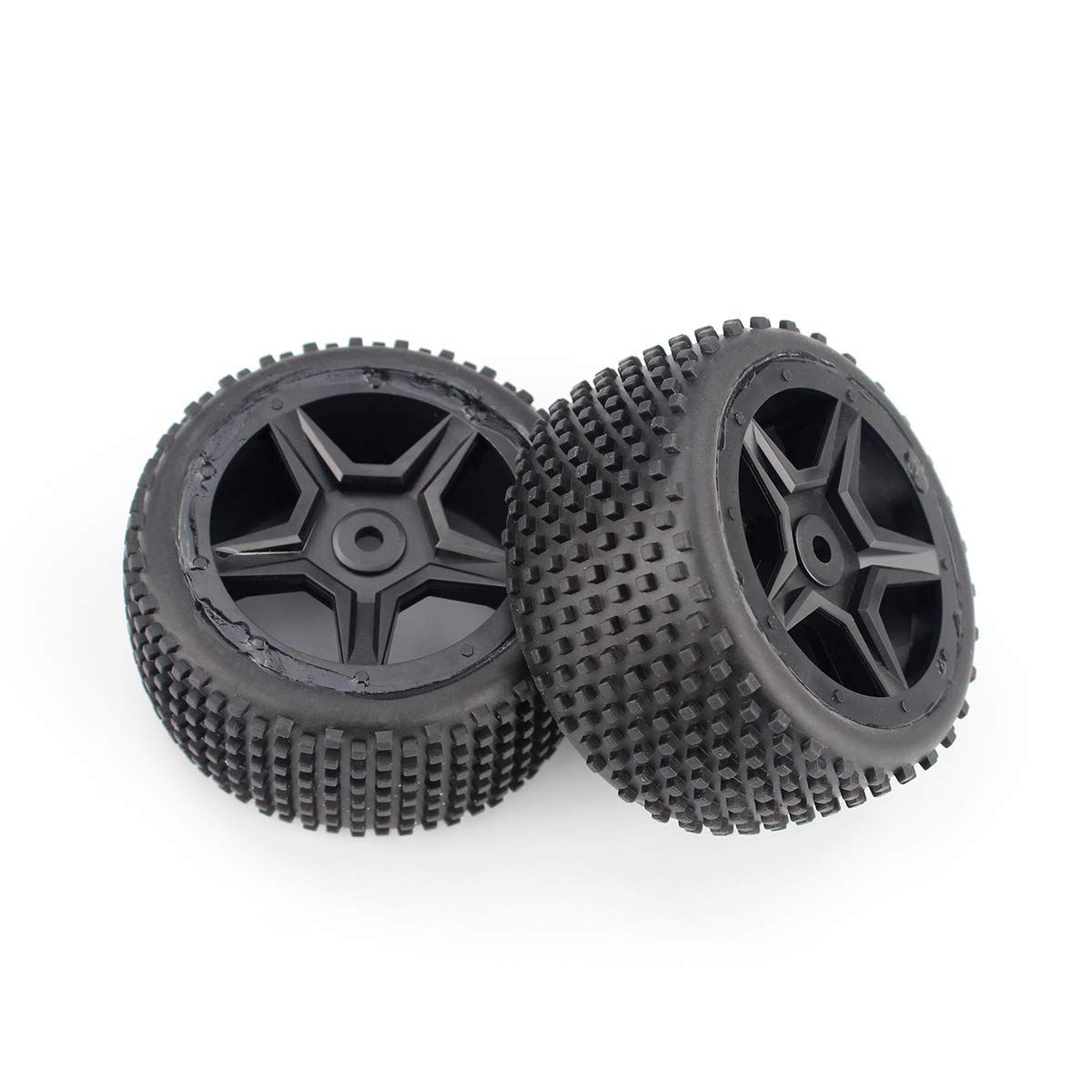 Hosim RC Car Rear Wheel Tires Accessory Spare Parts Wheels 71-004 for G171 RC Car (2 Pcs)