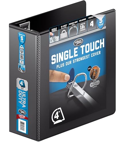 3 Pack) Wilson JonesÃÂ® Heavy Duty D-Ring Binder With Extra Durable...