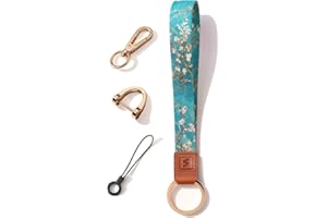 SENLLY Wristlet Lanyard Strap for Keys, Original Pattern Design Wrist Keychain Holder
