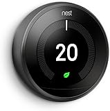 nest learning thermostat 3rd generation black