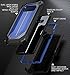 E LV Holster for Samsung Galaxy Note 8 Case, Belt Clip Rugged Case with Kickstand for Samsung Galaxy Note 8 (Dark Blue/Black)