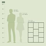 Furinno LUDER Book Shelf 11-Cube Reversible White 73.9W x 105.9H x 23.9D cm view 4