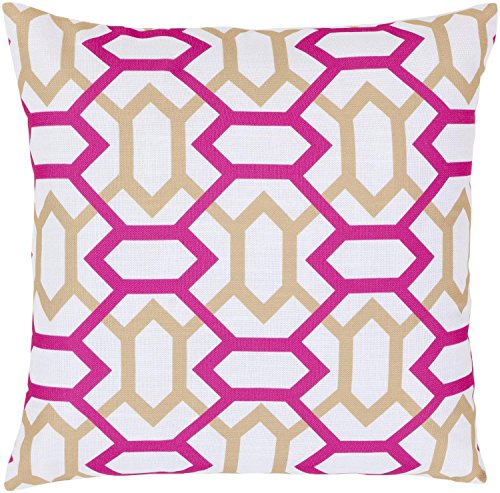 18-Hot-Pink-Beige-and-White-Geometric-Gems-Decorative-Throw-Pillow
