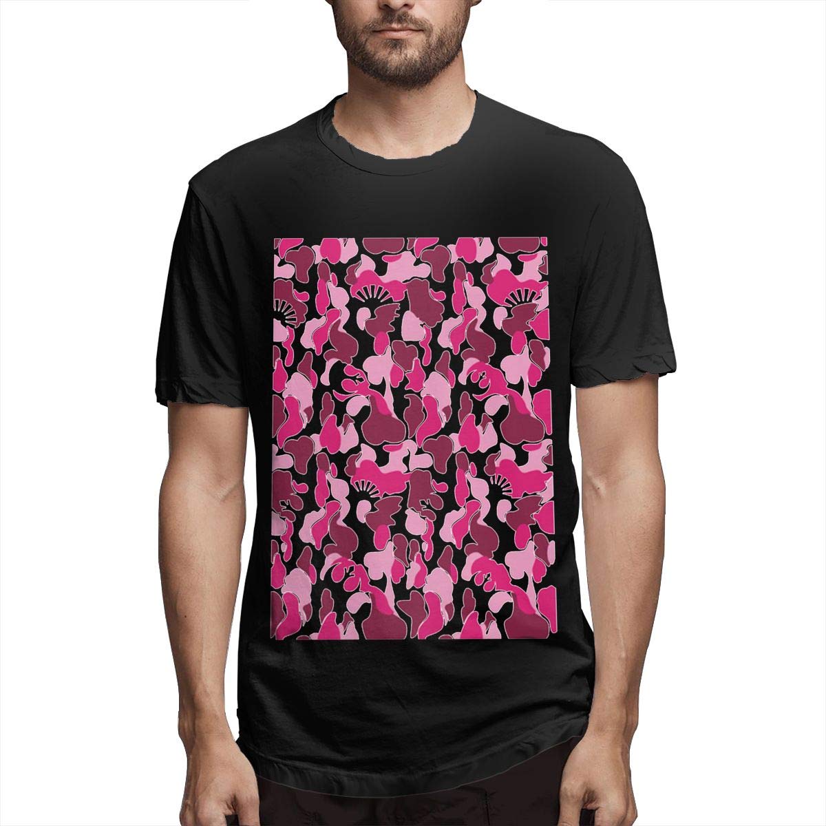 Camo Pink Short Sleeve T Shirt 9674 Pilihax