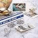 Table Card Holders - 24 Pack Wire Shape Table Photo Holder Table Number Holder Wire Photo Holders Table Pictures Stand for Place Cards Wedding Party Office Desk Memo Menu Clips (Silver)