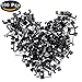 Jadaol 100Pcs 8mm Cable Clips with Nails, Flat Ethernet Cable Wall Clips, LAN Network Cable Tacks, Coax & Speaker Wire Clips, Internet Patch Cord Clips for Cat5/Cat5e/Cat6/Cat6a/Cat7/Cat8 RJ45 Cable