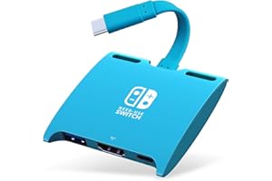 HARIBOL Replacement Nintendo Switch Dock - Portable 1080P Charging Dock with HDMI, USB and 100W PD Port - Compact TV Docking 