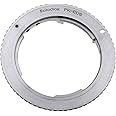 Fotodiox Lens Mount Adapter - Pentax K Mount (PK) SLR Lens to Canon EOS (EF-S) Mount SLR Camera Body