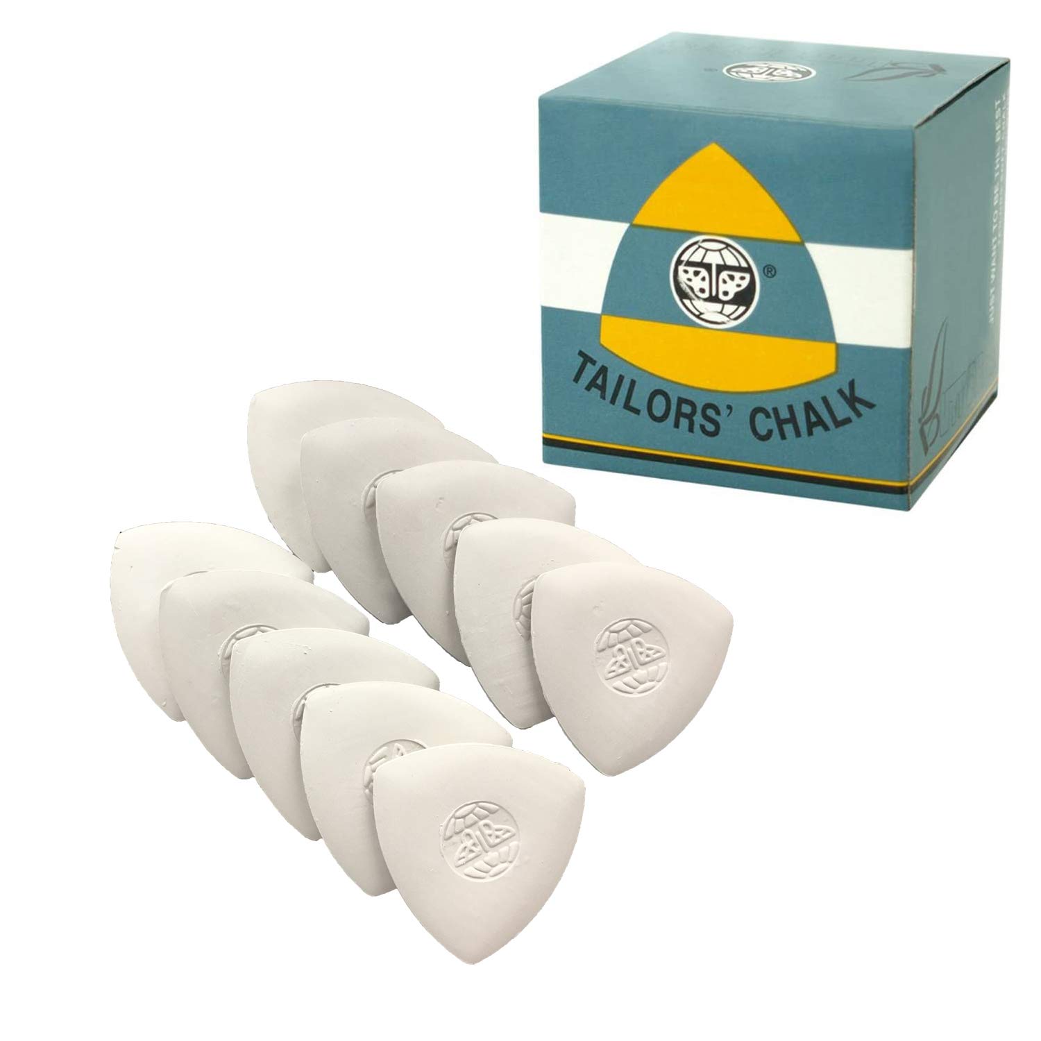 Tailor's Chalk. Soft Chalk Colour (10 Pieces)