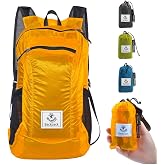4Monster Hiking Daypack,Water Resistant Lightweight Packable Backpack for Travel Camping Outdoor