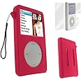 for iPod Classic Case, Silicone Skin Case Cover for Apple iPod Classic 6th 7th 80GB, 120GB Thin 160GB and iPod Video 5th 30gb