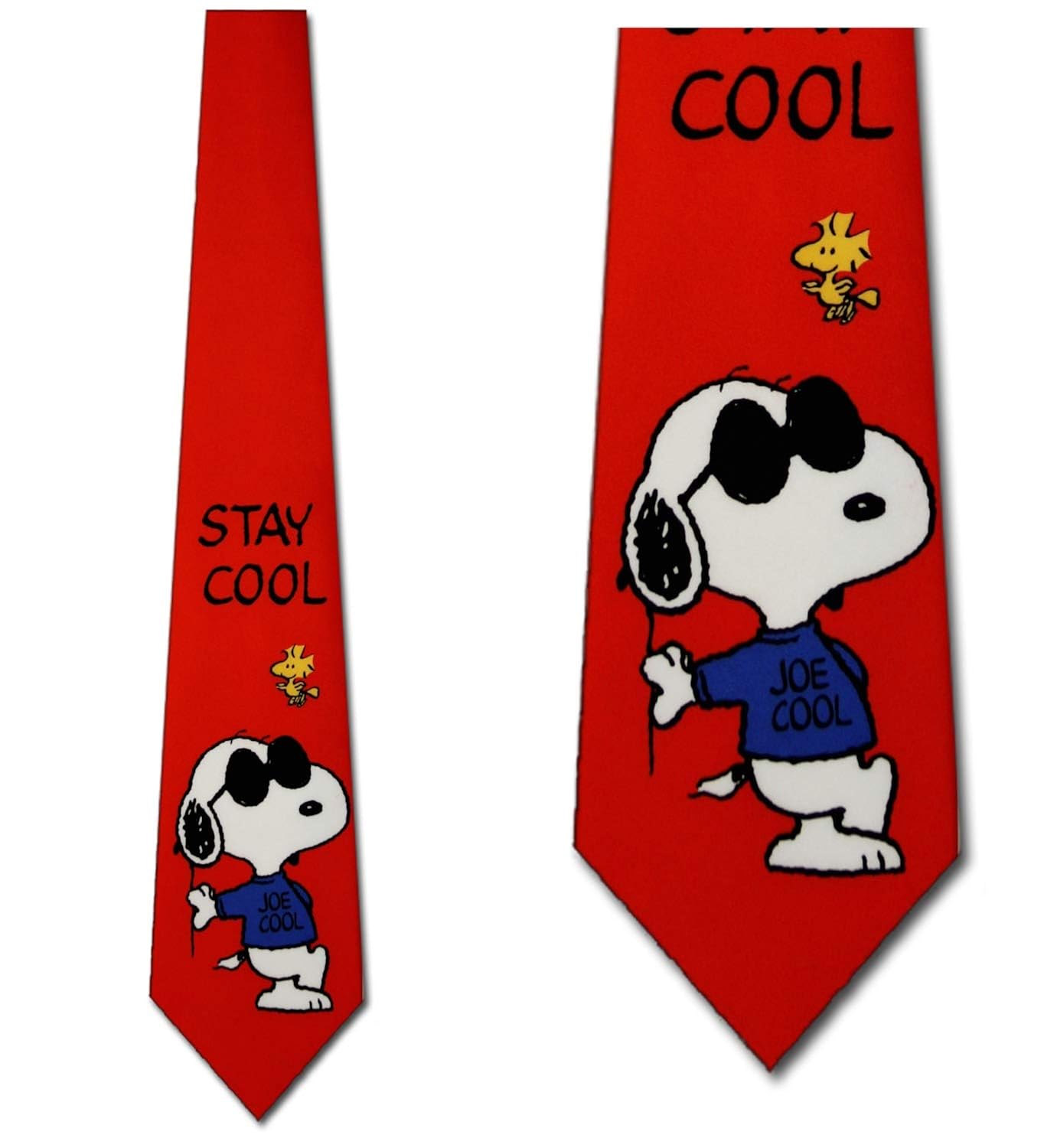 Peanuts Snoopy Stay Cool Tie Mens Cartoon Necktie Amazon.co.uk Clothing