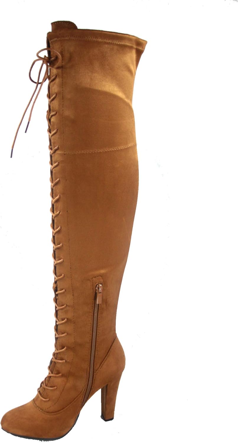 women's lace up dress boots