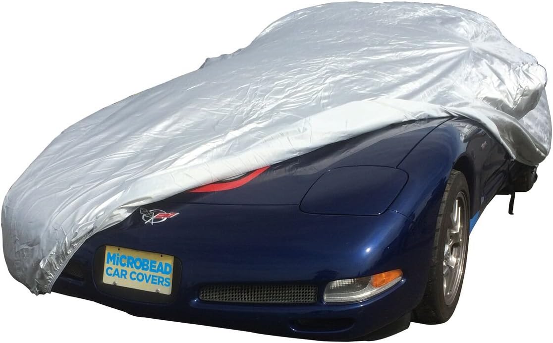 Microbead Car Covers Compatible with 1997-2004 Chevrolet Corvette C5 Select-fit Kit (Convertible Coupe and Z06)