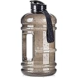 Water Jug 2.2L Large Sport Water Bottle Big Capacity Leakproof Container BPA Free Plastic with Carrying Loop Fitness for Camp