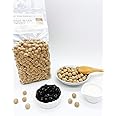 US Boba Co Unsweetened Tapioca Pearl, Easy to Cook, Tapioca Boba Balls for Tea Milk, Coffee & Dessert Topping, Fresh Made in USA, Brown Sugar Flavor, 1 Pound (Pack of 1)