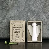 East of India Porcelain Angel Matchbox Those We Love Never Disappear view 2