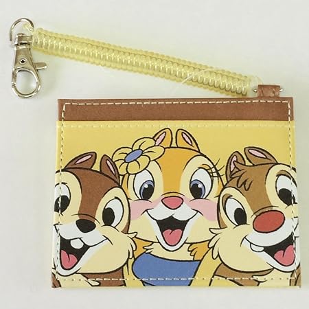 Amazon Co Jp Dn Sho Bi Disney ディズニー片面パス ケース チップ デール クラリス 定期 通勤 通学 アクセサリー 収納 バッグ キャラクター ギフト プレゼント おもちゃ