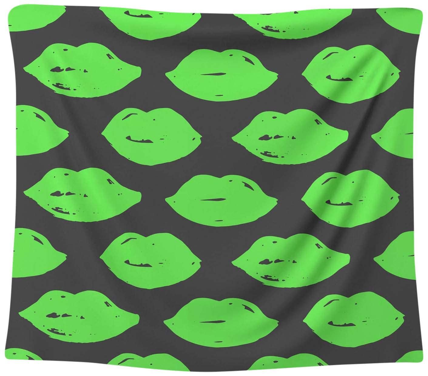 Bonamaison Wall Tapestry, Wall Decor, Wall Decoration, Wall Hanging, Wall Art, Wall Hanging Tapestries, Size: 140x140 Cm - Designed and Manufactured in Turkey