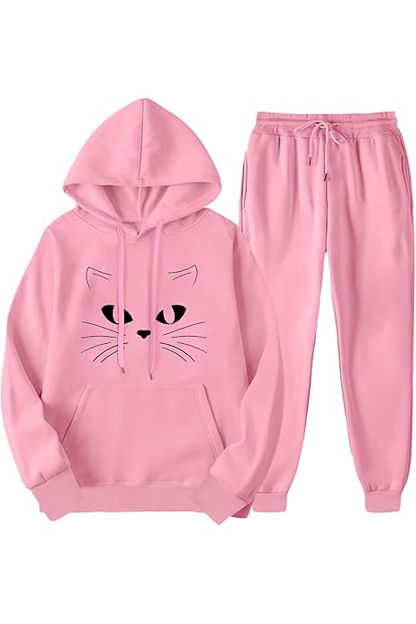 Girls Sweat Suit Real Love Little Girls' Piece Fleece Jogging