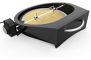 only fire Multipurpose Rotisserie Kit with Pizza Ring for Kamado Joe Classic and Pit Boss K22 Grills