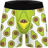 Ainuno Novelty Boxers Mens Funny Boxer Briefs Underwear Gag Gifts for Men No Fly