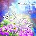 LUHE Honeycomb and Honey Bee Earrings Cute Sterling Silver Stud Earrings for Women