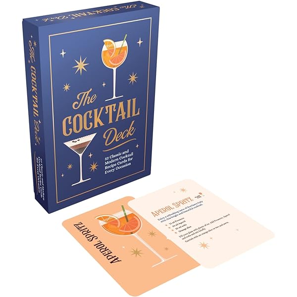 The Cocktail Deck of Cards: 50 sparkling cocktails for every