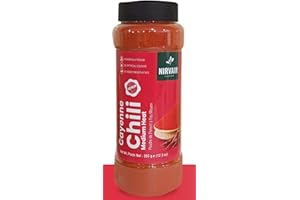 Cayenne Chili Medium Heat, Premium Natural Quality, 350g, 12.3oz