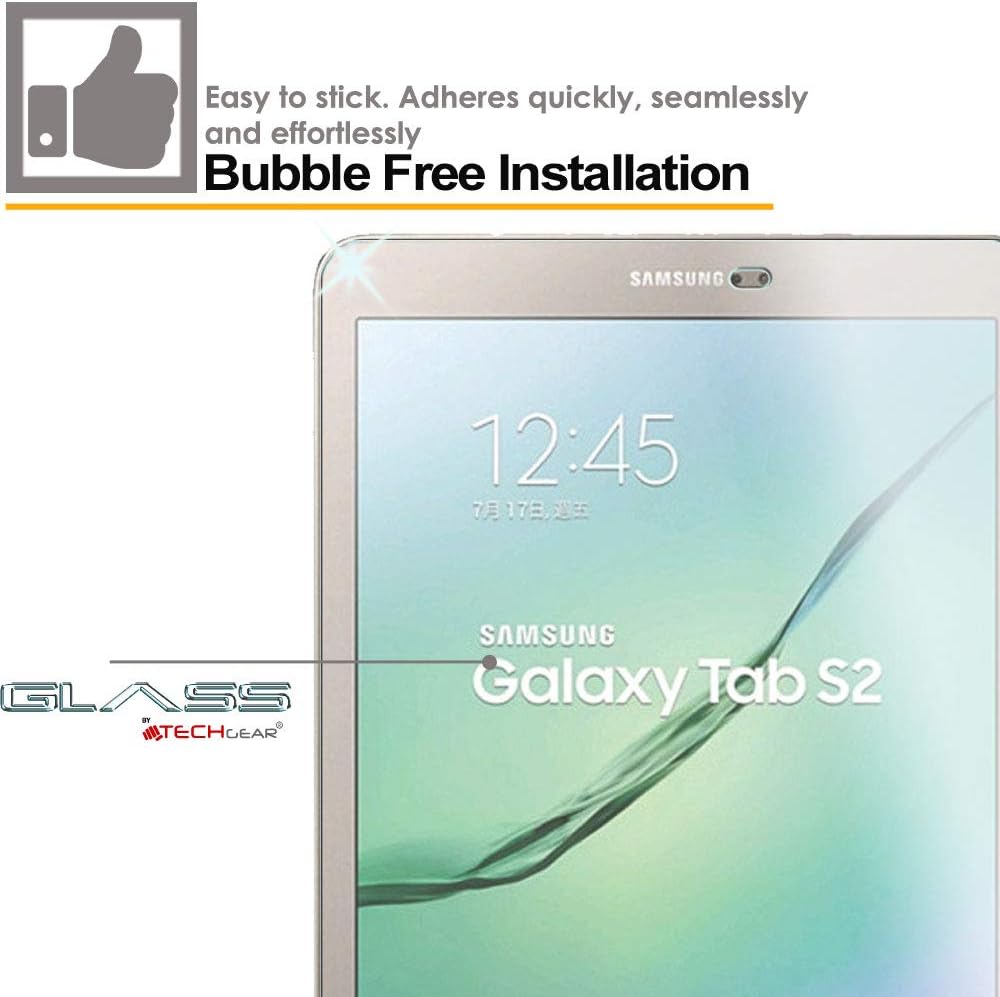 TECHGEAR Anti-Glare Screen Protector Compatible with Samsung Galaxy Tab S3 9.7"(SM-T820 Series) - Image 5
