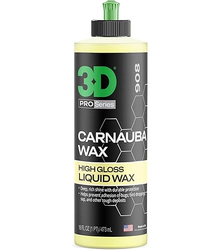 3d Carnauba Wax Paste 325ml #1 - Superior Water Repellent Long