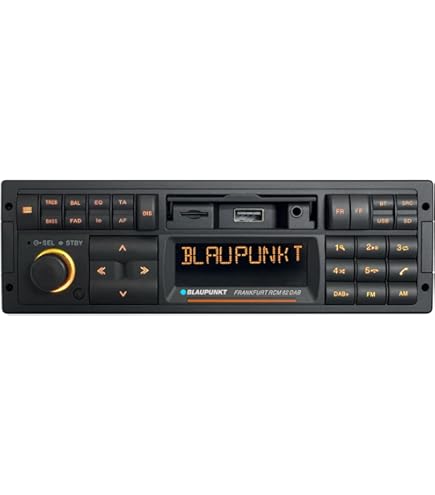 Amazon.com: BLAUPUNKT Bremen SQR 46 DAB Retro Car Stereo 80s