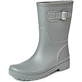 VOL Women's Rain Boots High Performance Waterproof Non-Slip Elastic Adjustment Shoes