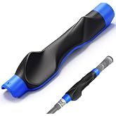 Golf Grip Trainer, Right/Left-Hand Grip Corrector for Golf Club Grips | Proper Hand Position &amp; Muscle Memory, Easy Install, Fits Driver, Iron, Wood &amp; Wedge clubs