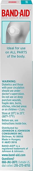 BAND-AID BRAND HYDRO SEAL ADHESIVE WATERPROOF BANDAGES, LARGE HYDROCOLLOID GEL PATCH FOR FIRST AID SUPPORT BETTER HEALING FOR MINOR BLISTERS, CUTS & SCRAPES, 6 COUNT