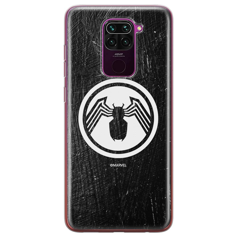 ERT GROUP mobile phone case for Xiaomi REDMI NOTE 9 original and officially Licensed Marvel pattern Venom 001 optimally adapted to the shape of the mobile phone, case made of TPU