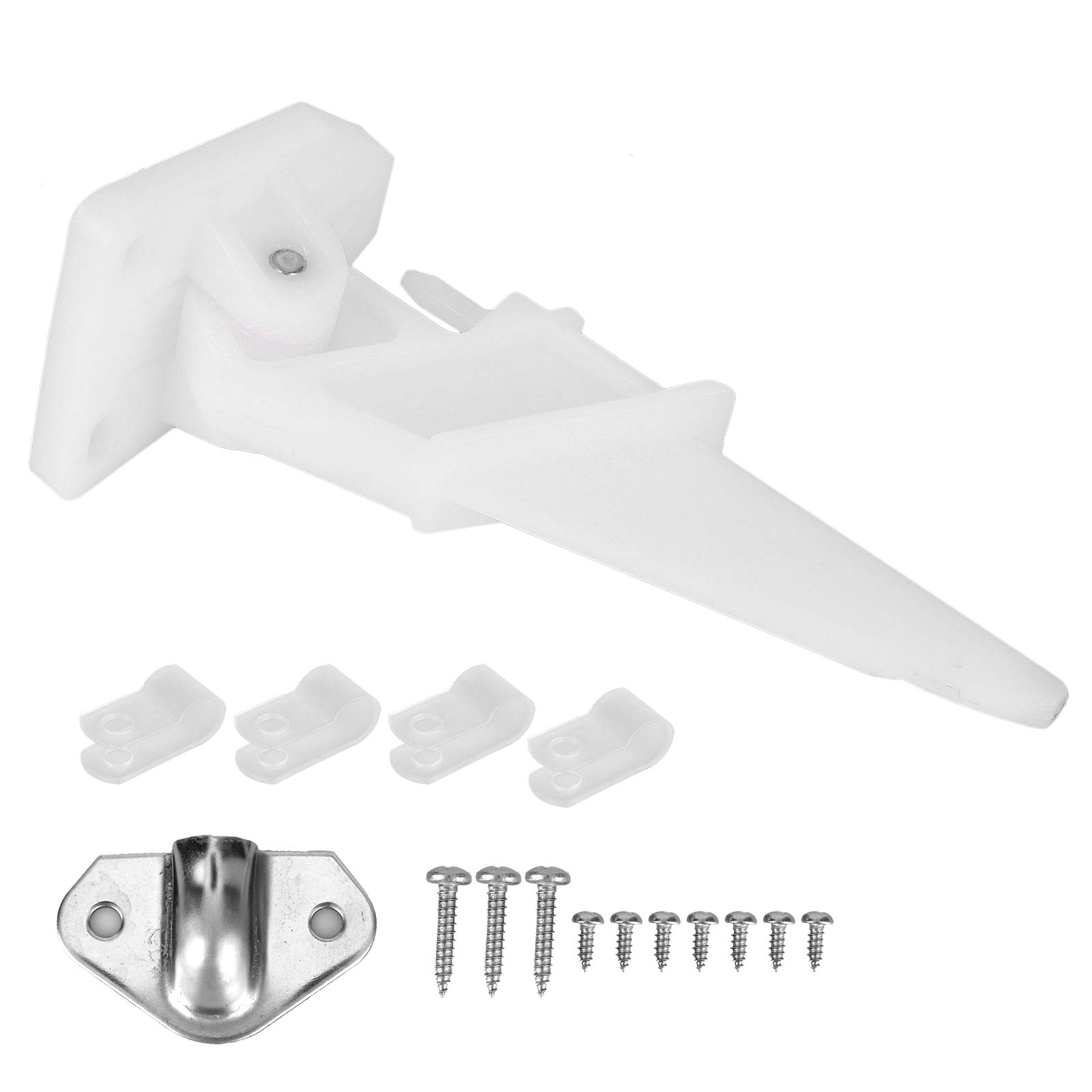 Boat Pitot Tube, Qiilu Boat Speedometer Marine Speedometer Pitot Kit, Boat Speed Pickup Pitot Tube Sensor Gauge Bracket Marine Accessory for 80 mph Pressure Driven Speedometer