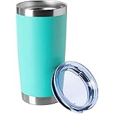 HASLE OUTFITTERS 20oz Tumblers Stainless Steel Mugs with Lid Double Wall Vacuum Insulated Coffee Cups for Cold & Hot Drinks (