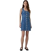 Gap Womens Button Front Shift Dress