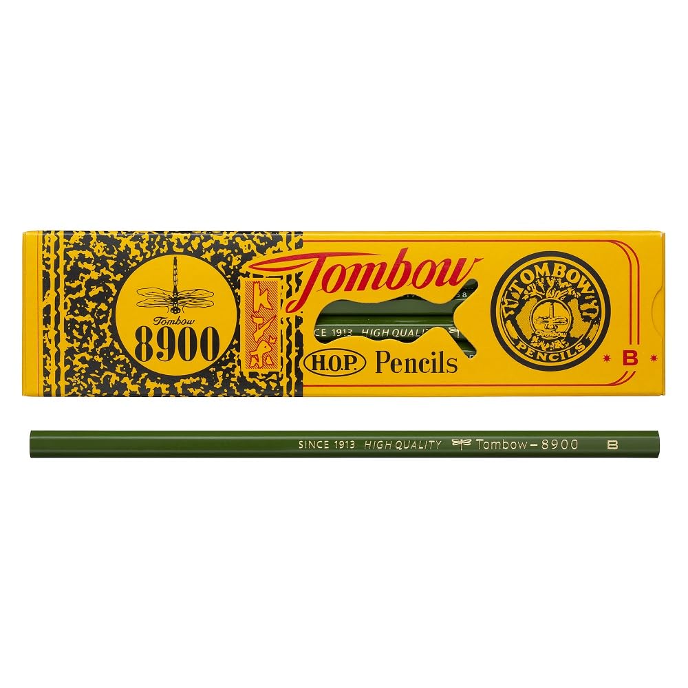 トンボ(Tombow) 鉛筆 8900 B 1ダース 8900-B商品画像