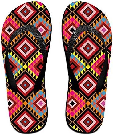 Native American Unisex Flip Flops Fashion EVA Non-Slip Pool Sandal Summer Outdoor Beach Sandals