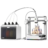 Creality SPARKX i7 Combo 3D Printer, Multi Color with CFS Lite AI Photo to 3D Printing 500mm/s High Speed Auto-Leveling RGB Light 95% Pre-Assemble Essential Parts Low Noise 10.24&times;10.24&times;10 inch