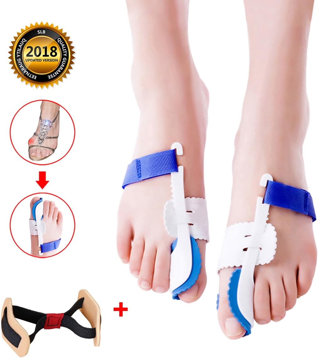 Bunion Corrector, Hallux Valgus Bunion Protector with Adjustable Velcro