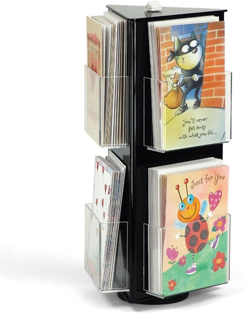 Amazon Com Displays2go Acrylic Greeting Card Display Stand With