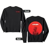 Justin Bieber Red Circle Changes Sweatshirt
