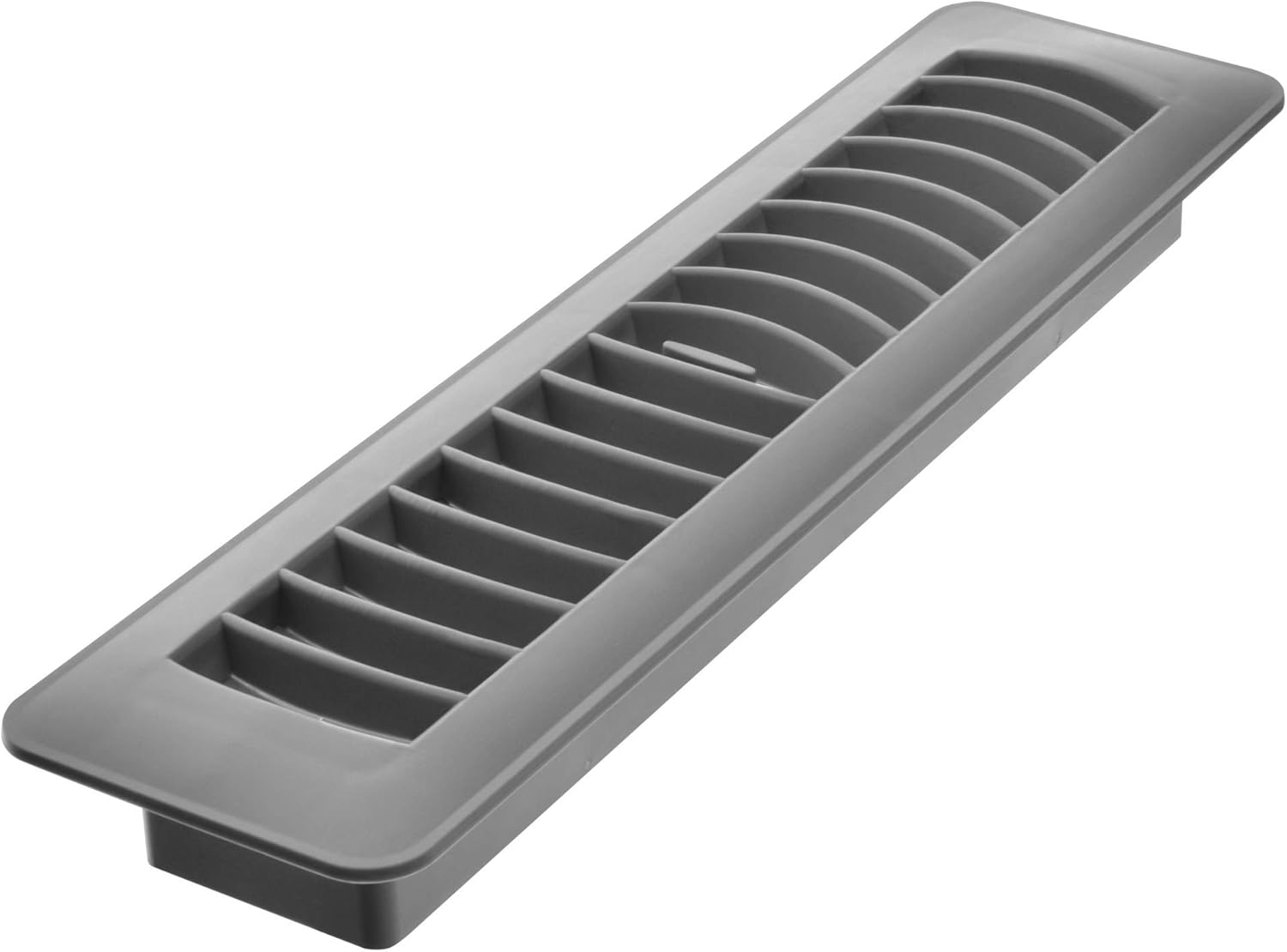 Registers, Grilles & Vents - Imperial RG1450 Louvered Plastic Floor Register, 2.25x12 Inch, Grey